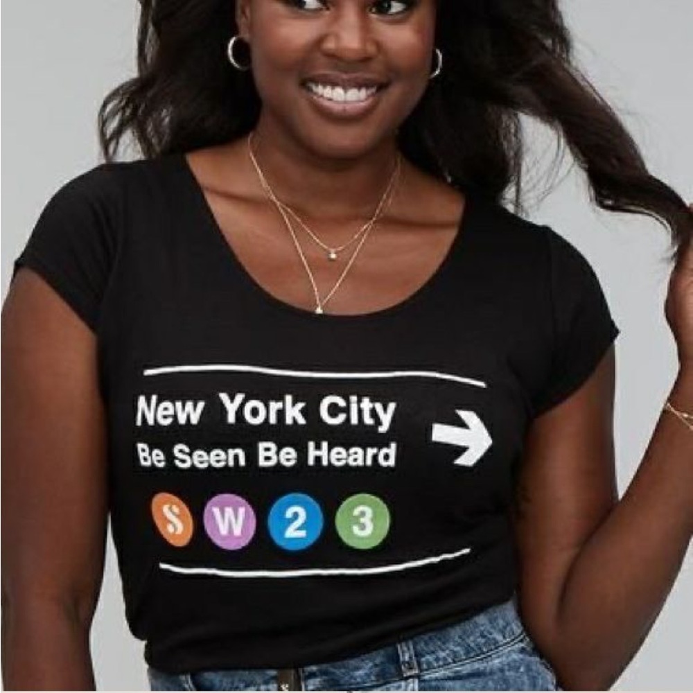 S by Serena Limited Edition NYC Subway Tee